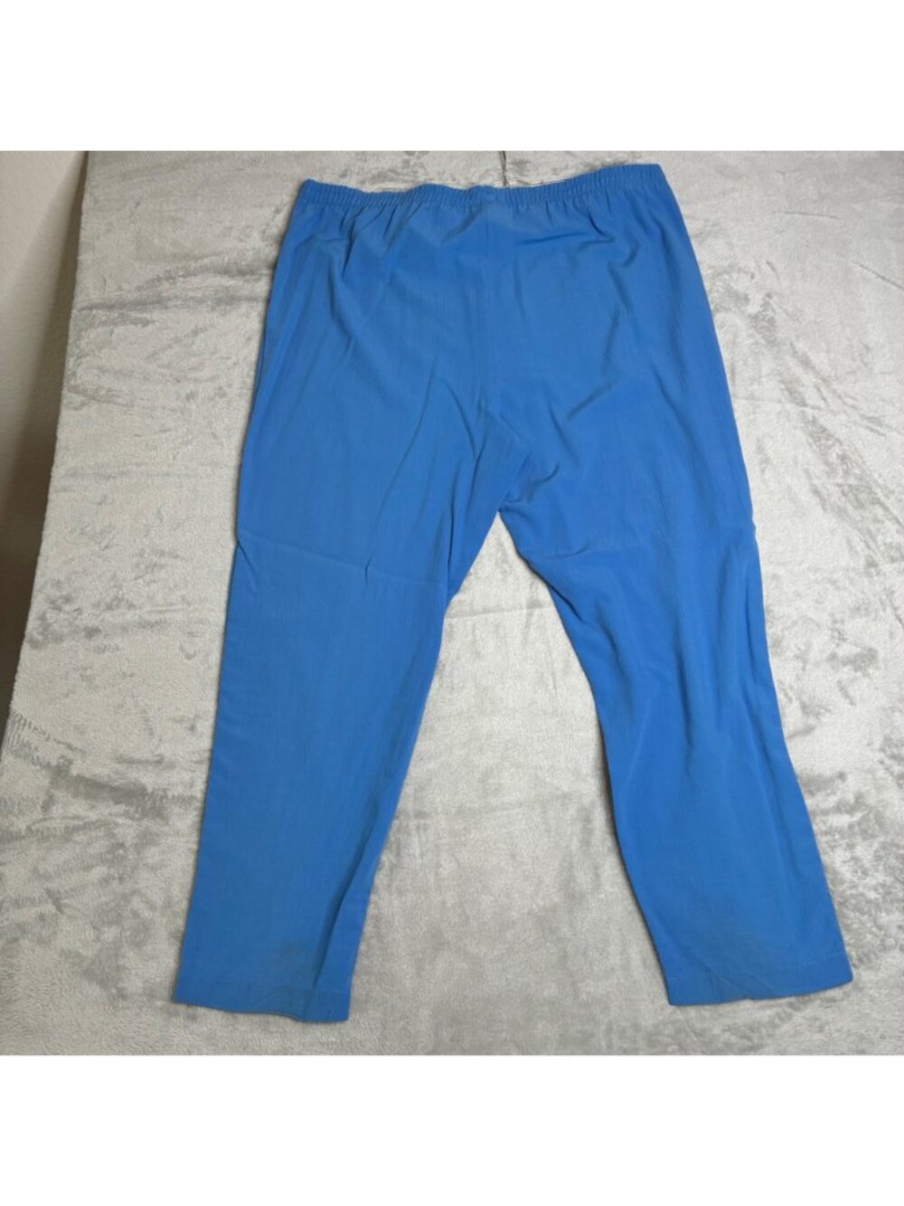 Adolfo Collectibles Blue 2-Piece Set XL With Embroidered Top & Pants Polyester/R - Picture 7 of 11